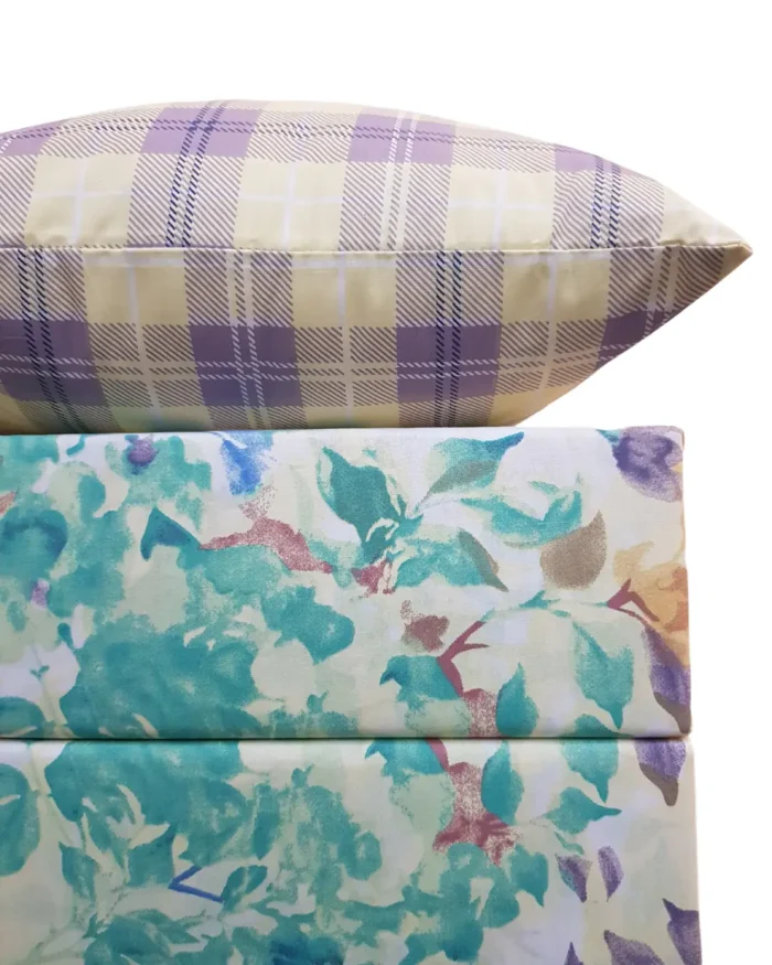 Premium 3-Pcs King Size Cotton Bedsheet - Image 2