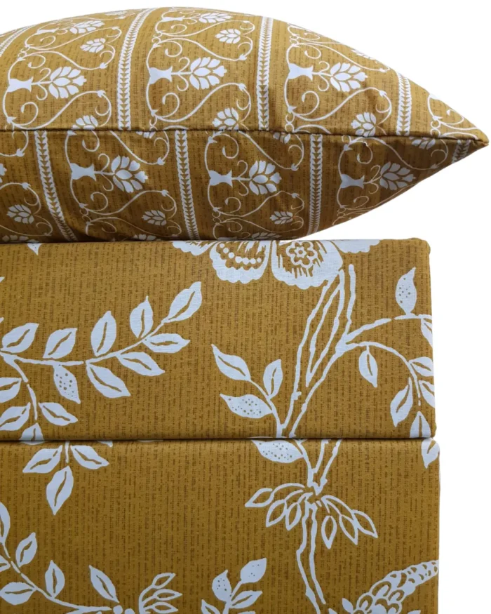 Premium 3-Pcs King Size Cotton Bedsheet - Image 2