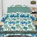 Premium 3-Pcs King Size Cotton Bedsheet
