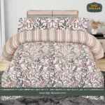 Premium 3-Pcs King Size Cotton Bedsheet
