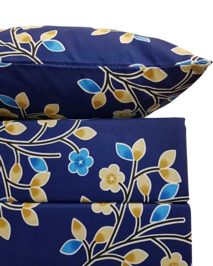 Premium 3-Pcs King Size Cotton Bedsheet - Image 2
