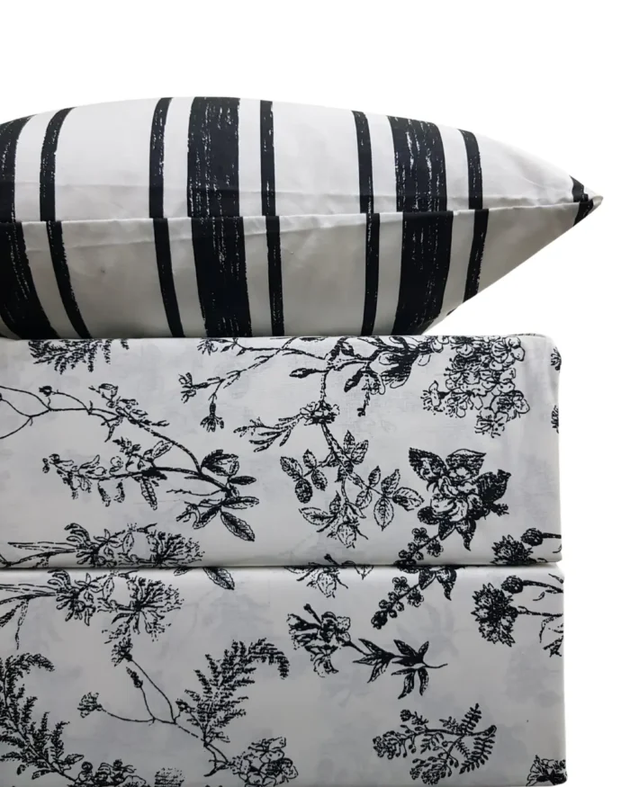 Premium 3-Pcs King Size Cotton Bedsheet - Image 2