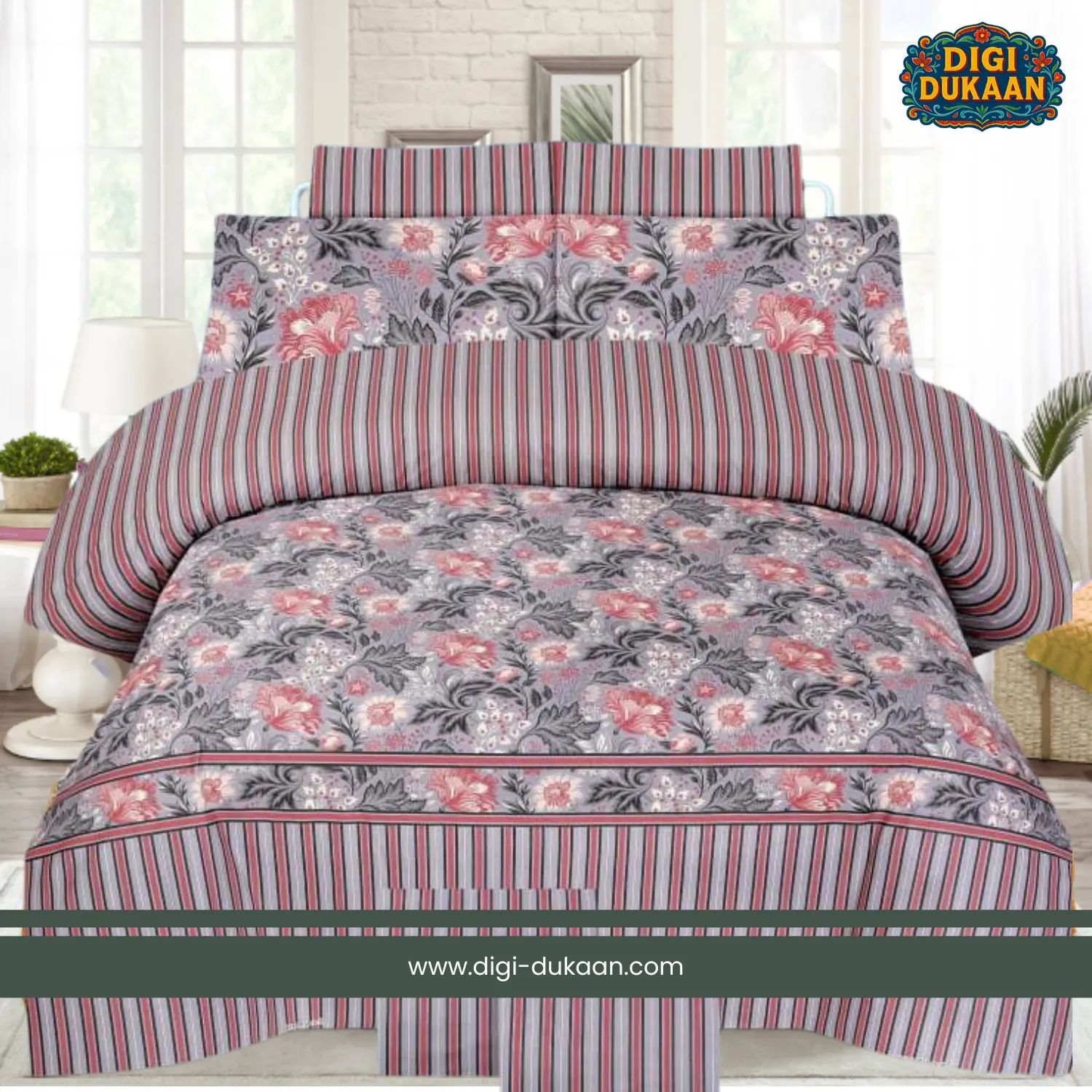 Vintage Rose-comforter set Vintage Rose-comforter set - Image 1